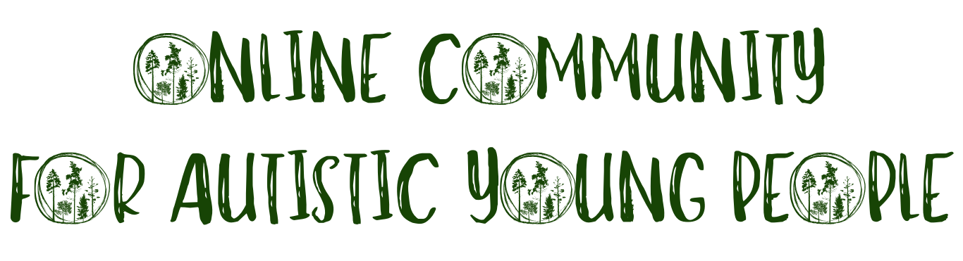 WEBSITE (27) says 'online community for Autistic young people'