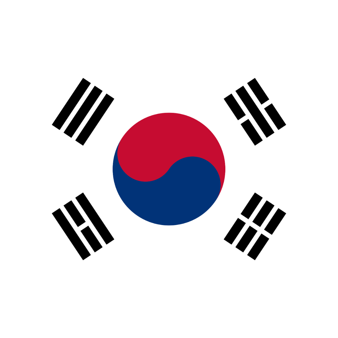 flag of South Korea