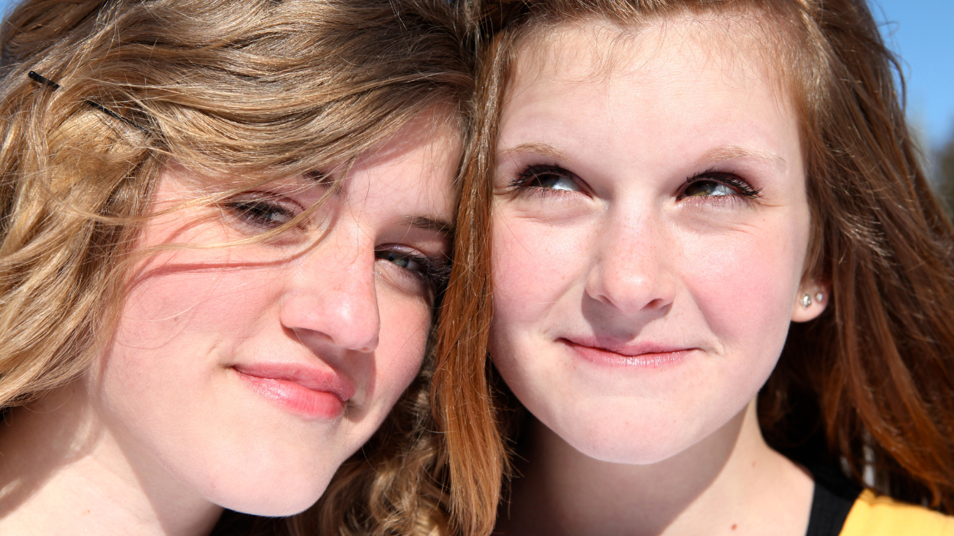 image of two young people